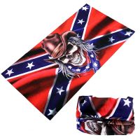 Bandana snood - Cowboy skull