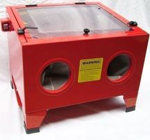 07004 - Sandstrahlgerät SK 90 mit Zubehör + 5 Ersatzfolien