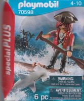 PLAYMOBIL SPECIAL PLUS  70598 PIRATA CON SQUALO MARTELLO
