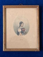 Rarität: antiker Stich, Tracht Zürich, um 1880