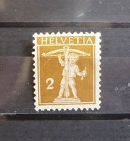 1910 Schweiz 2 ungestempelt