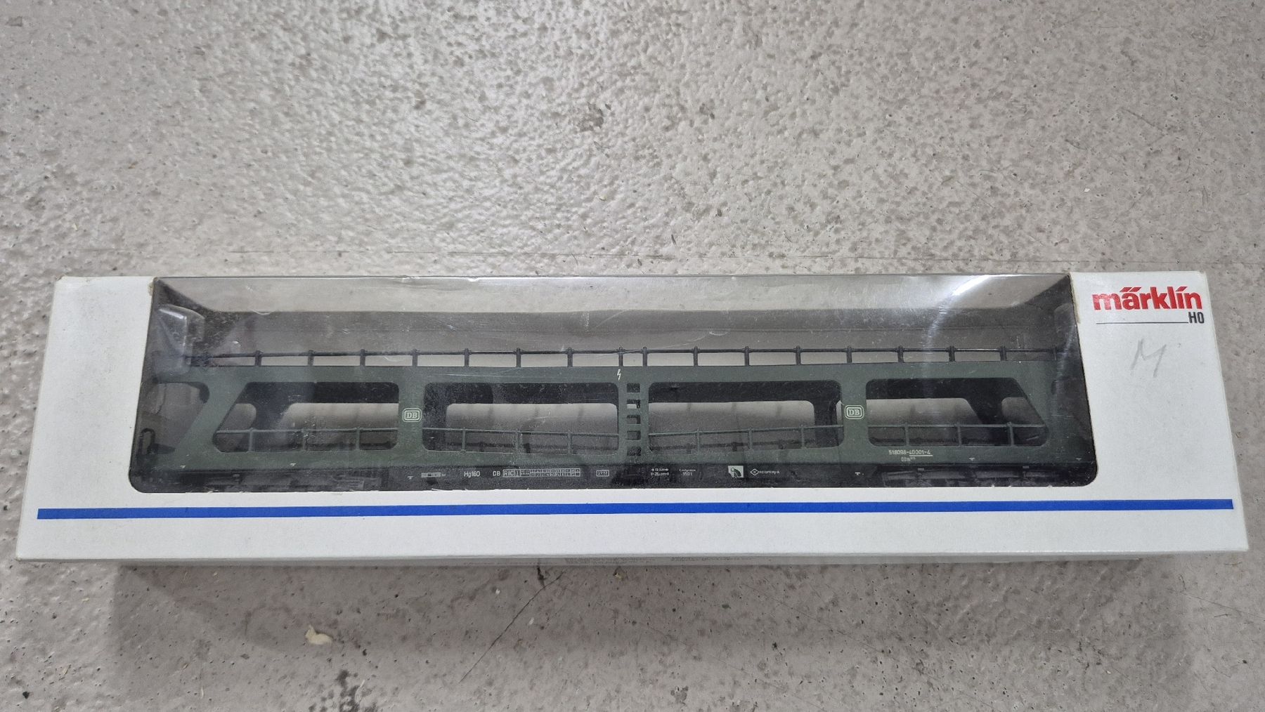 Märklin Modelleisenbahnen: Märklin 4084 Autotransporter – Neu (gemäss Beschreibung) aus Münsingen von hausbootli 1