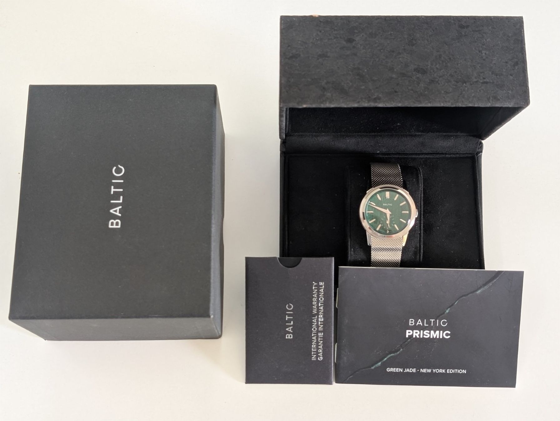 Baltic Uhren: Baltic Prismic Jade New York edition – Neu und originalverpackt aus Le Mont-sur-Lausanne von jschertz