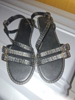 Sandales Zara noires cloutées, taille 39 - Été stylé!