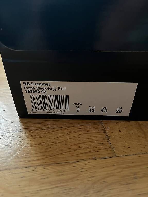 Puma Scarpe da uomo: Puma RS-Dreamer J. Cole Black EU43 – Nuovo e nell'imballaggio originale da Chur venduto da Shabu7000 3