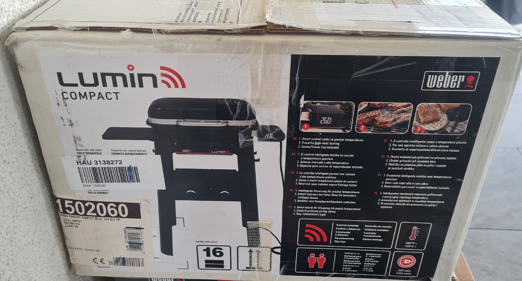 Weber Grills: Weber Lumin Compact neu und originalverpackt. – Neu und originalverpackt aus Wohlen AG von GTH2014 2