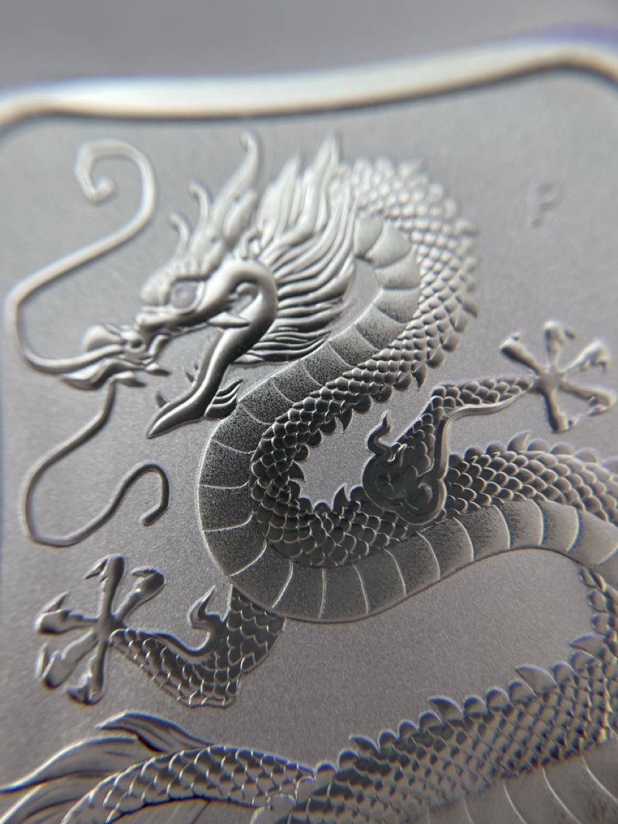 Edelmetalle: 🐉 1 oz Silberbarren „Rectangular Dragon“ 2026 – Perth Mint – Neu (gemäss Beschreibung) aus Obergösgen von Prokofiev 1