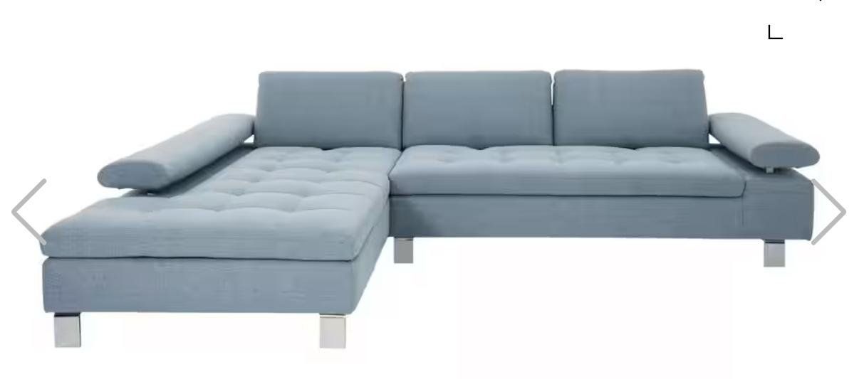 Livique Divani: Canapé d'angle design bleu clair - État impeccable! – Usato da Bulle venduto da mau_dt77 1