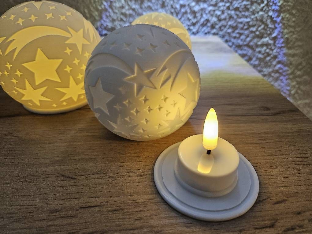 Tutte le decorazioni:  Wunderschöne Weihnachtskugeln mit Sternen – Nuovo e nell'imballaggio originale da Basel venduto da kon_6dyw 2