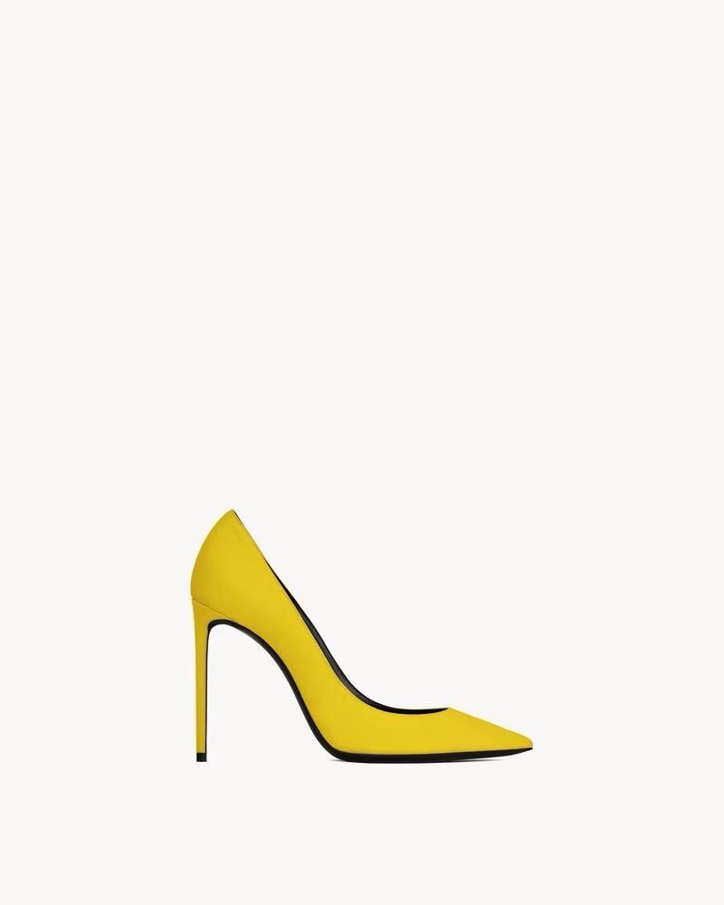 Saint Laurent Scarpe da donna: YSL Pumps silk Gr.38 / 10cm höher Absatz – Nuovo e nell'imballaggio originale da Pfäffikon SZ venduto da EMMA0111 8