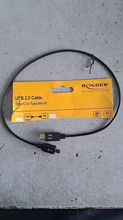 Cavi: USB-C zu USB Mini-B Kabel 0.5m – Usato da St. Antoni venduto da Andy85 1
