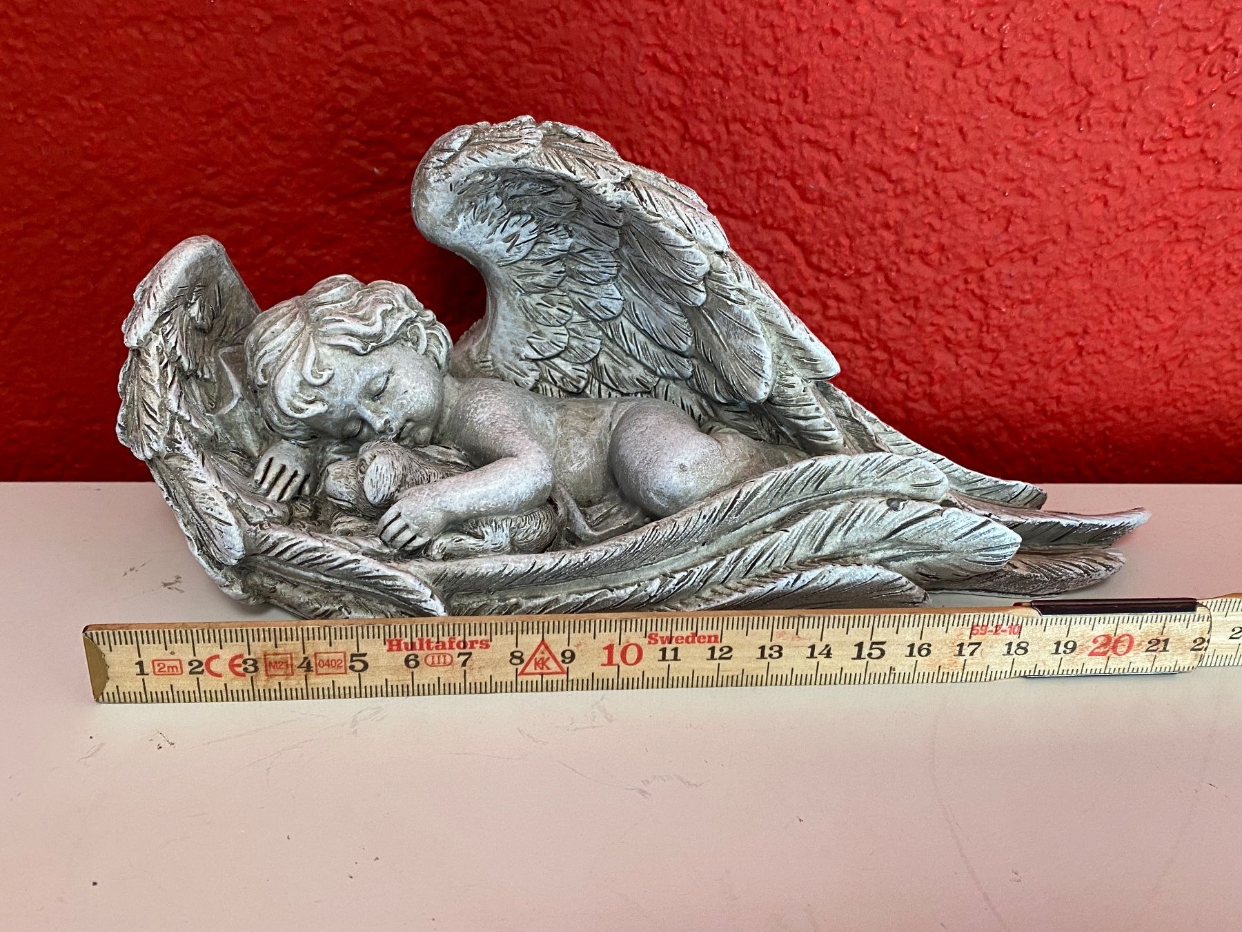 Statuette: Süsser Engel, schlafend mit Hund, Neu – Nuovo e nell'imballaggio originale da Zäziwil venduto da Emlea 6