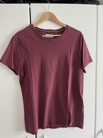Tommy Jeans T-Shirt bordeaux Grösse M