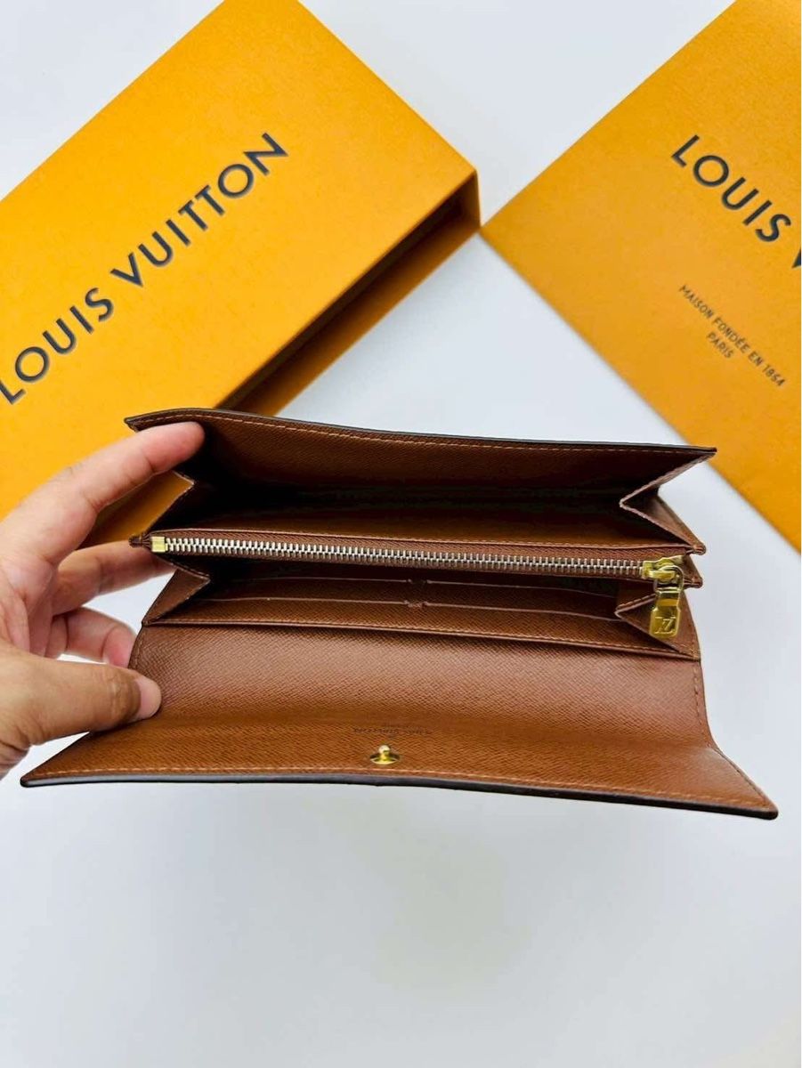 Louis Vuitton Portamonete: Louis Vuitton Sarah Geldbörse Monogram  – Usato da Widnau venduto da Pukpan_99 2