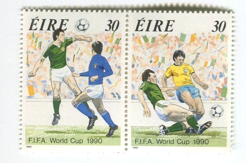 Tous les timbres: Briefmarken "Fussball". Irland. – Neuf avec emballage d'origine à Basel par Butsch5
