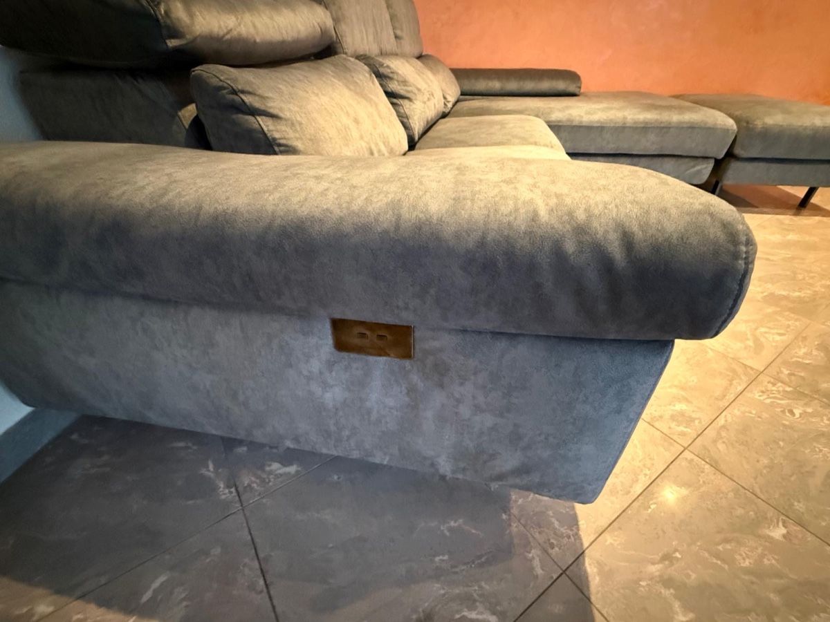 Divani: Graues Designer-Ecksofa Alfonsine von Poltronesofà – Usato da Rheinfelden venduto da Ilenia123 4