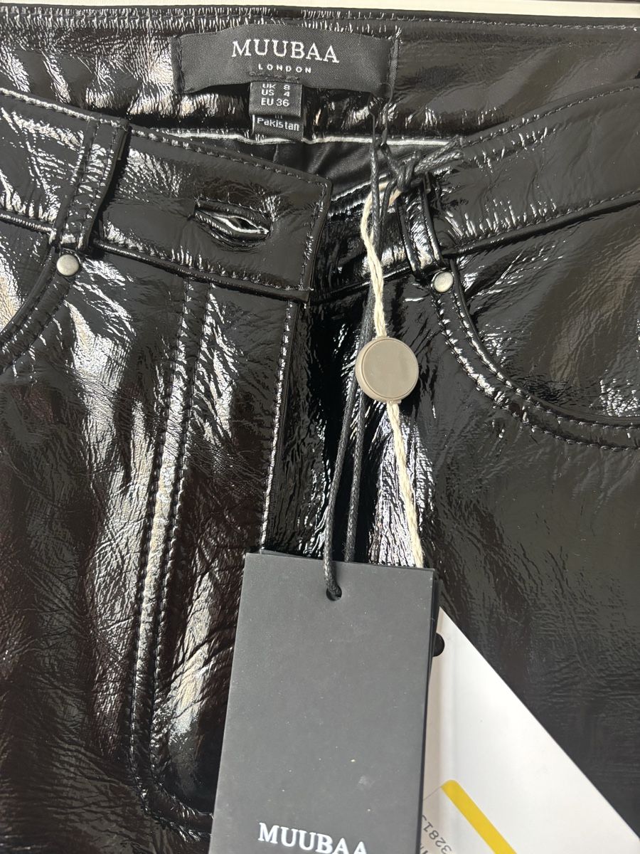 Pantaloni: MUUBAA patent-leather trousers – Nuovo e nell'imballaggio originale da Aarau venduto da banzinho 5