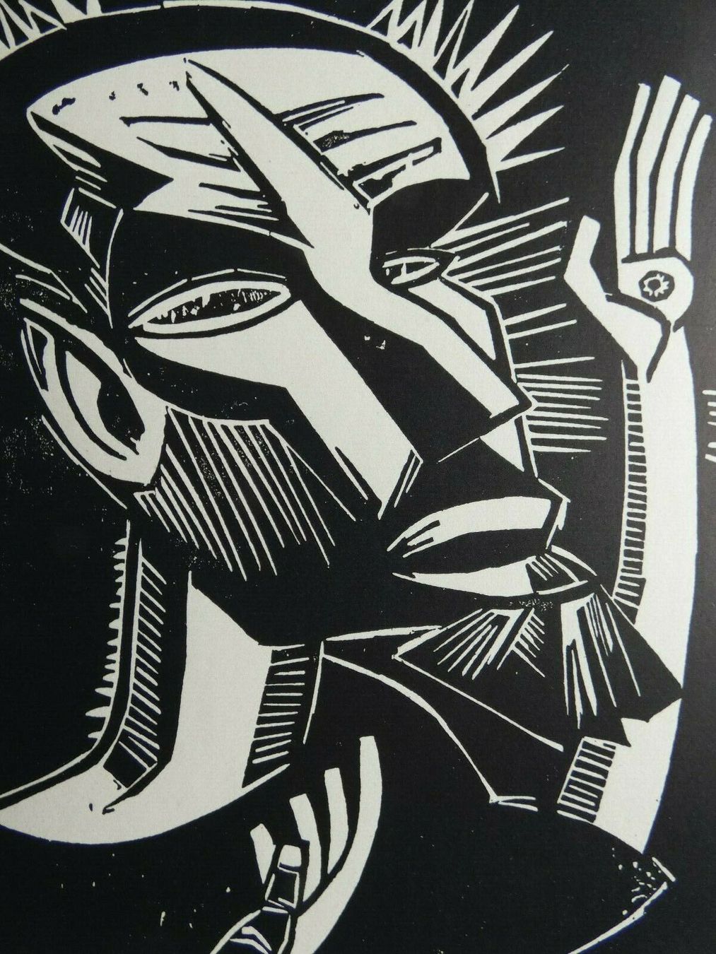 Xilografie: Karl Schmidt-Rottluff 2 Holzschnitte – Usato da Nennigkofen venduto da juhit
