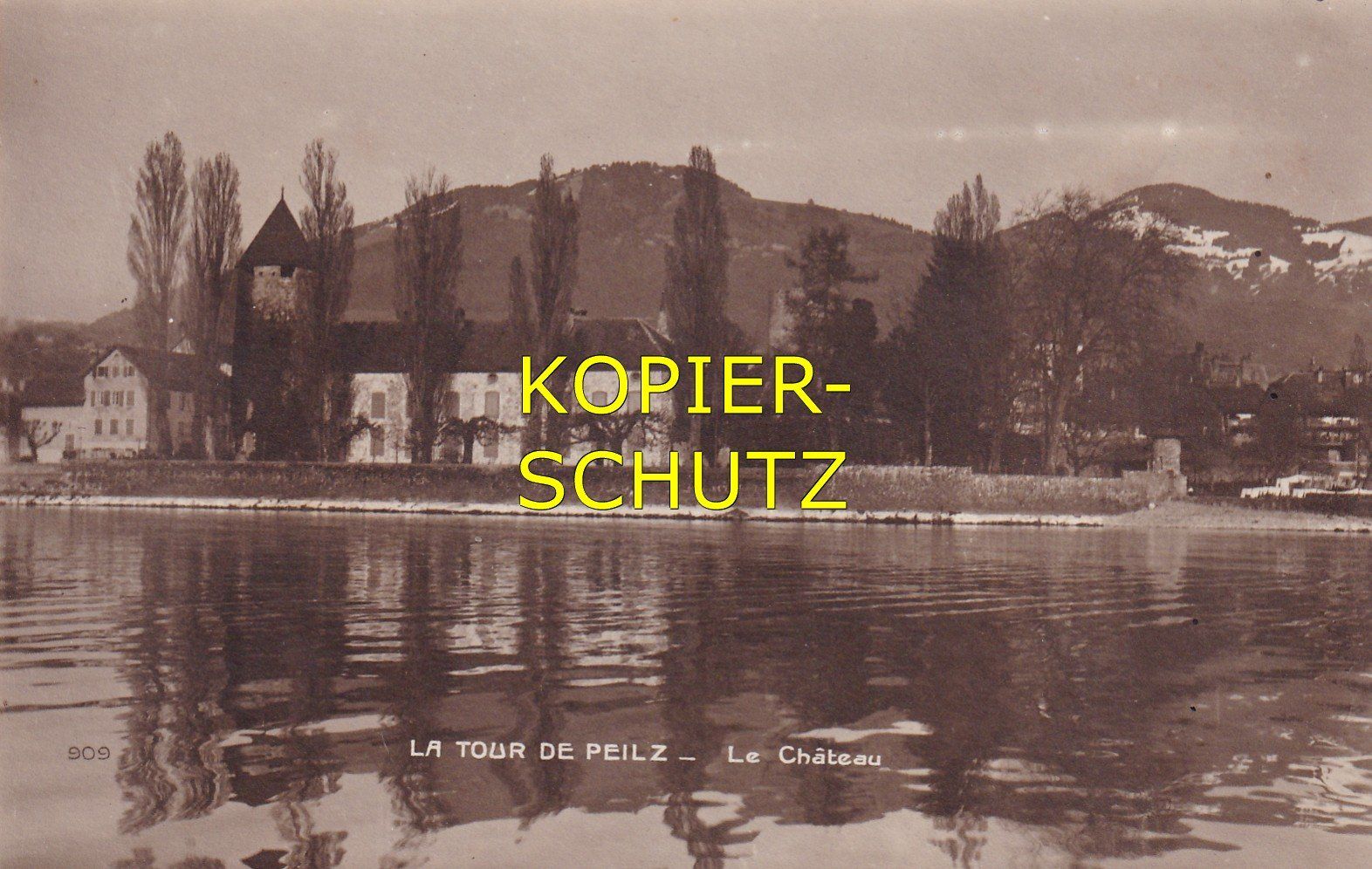 Cartoline postali: La Tour-de-Peilz - Le Château /bb – Usato da Hombrechtikon venduto da Rudolf07