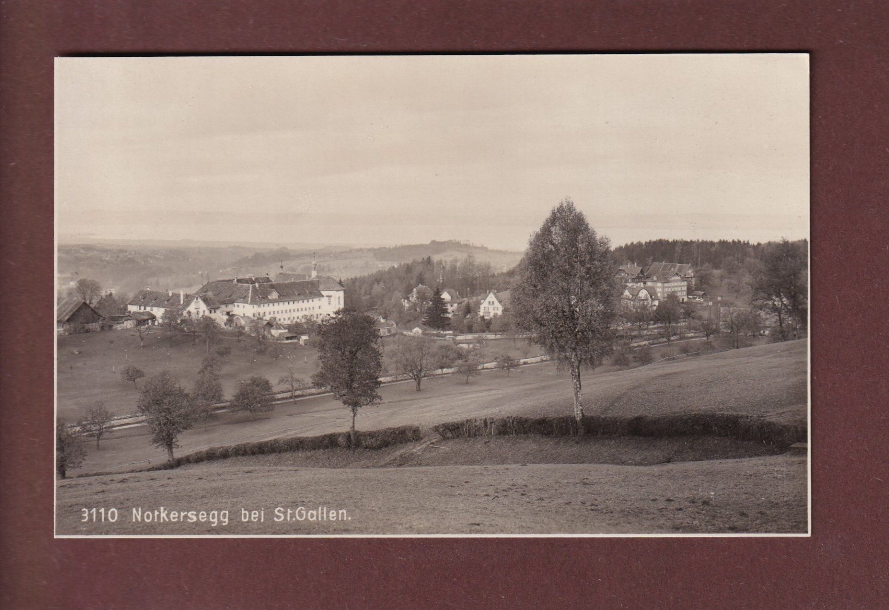 Cartoline postali: ST. GALLEN - Notkersegg – Usato da Pully venduto da nicecards