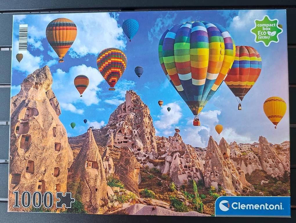 Clementoni Puzzles: Puzzle Motiv "BALLONE IM KAPPADOKIEN" – Gebraucht aus Kriens von kusi56