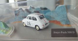 FIAT 500 STEYR PUCH #26# 1:43 in Diorama