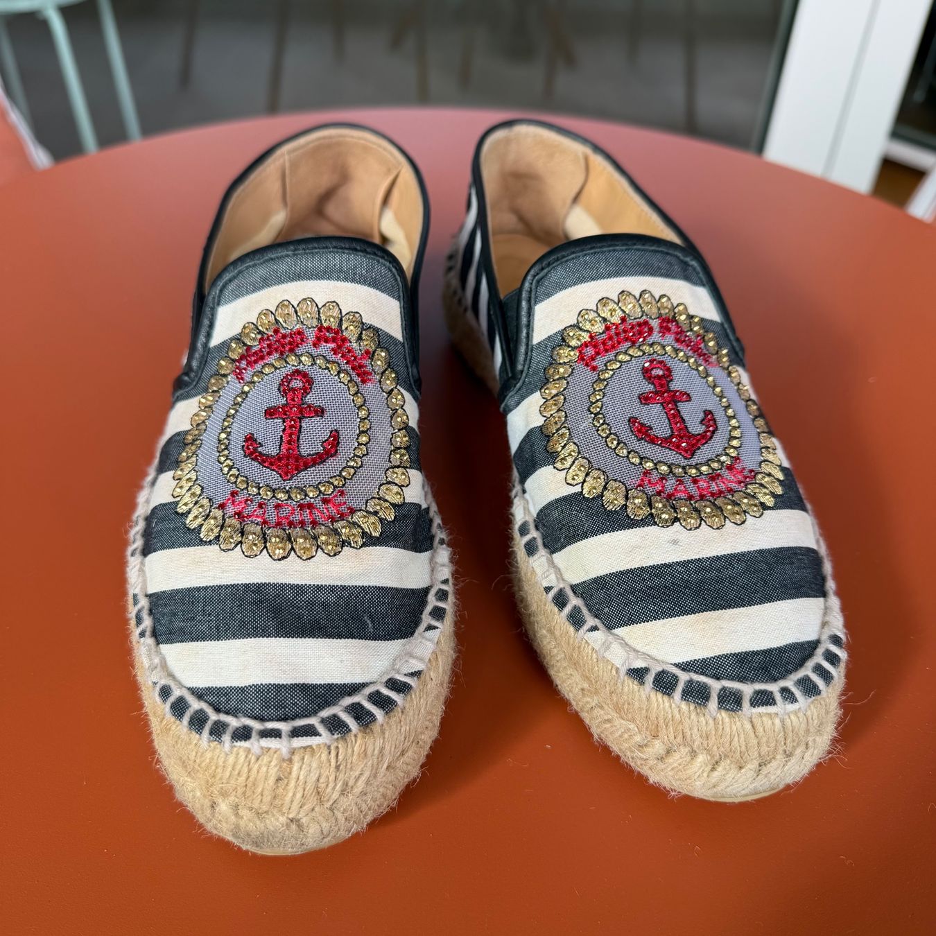 Philipp Plein Chaussures femmes: Philipp Plein Espadrilles gestreift Grösse 38 – D'occasion à Zürich par ana.vla 1