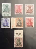 Danzig Briefmarken 1919 frisch/Sammlung/ Top!