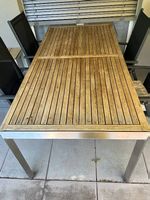Holztisch 210x100