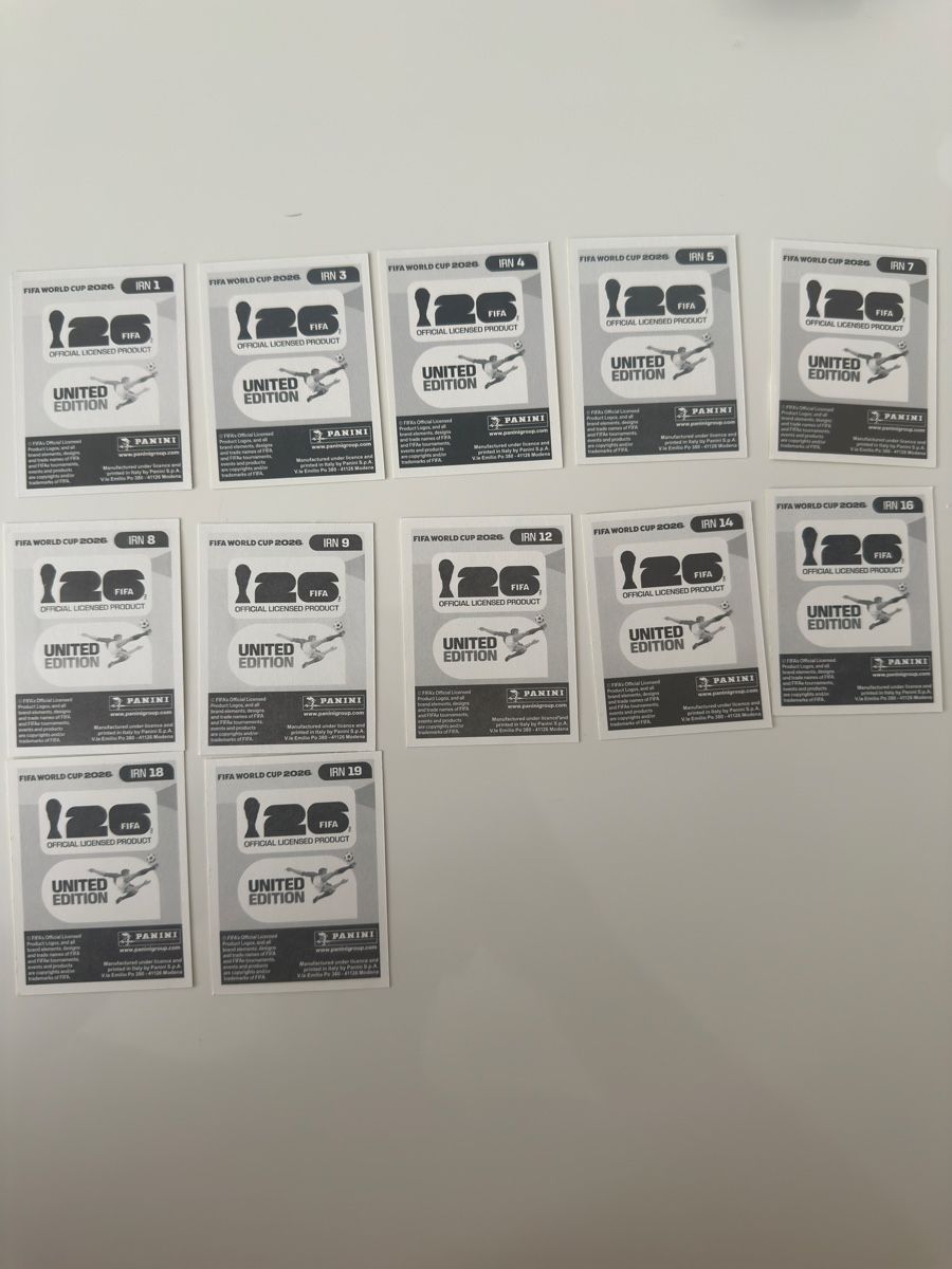 Panini Carte collezionabili: PANINI WM 2026 verschiedene Bilder IRAN – Nuovo (secondo la descrizione) da Meggen venduto da Carina5555 1