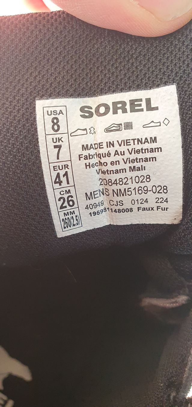 Sorel Chaussures hommes: Boots Sorel Grösse 41 – D'occasion à Möriken AG par mar_p8vr 5