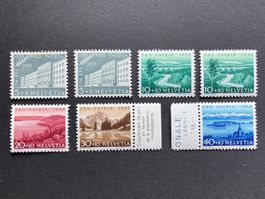 Pro Patria 1955 - komplette Serie ** (ZNr 71, 72, 73, 74,75)