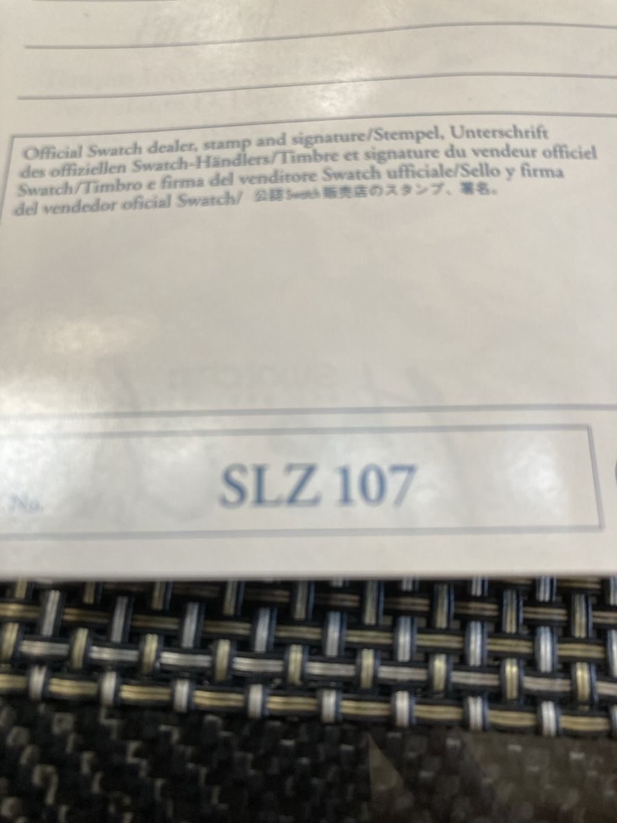Swatch Orologi: Swatch SLZ 107 Candy Dulfer Signiert – Nuovo e nell'imballaggio originale da Boll venduto da Jopp1 6