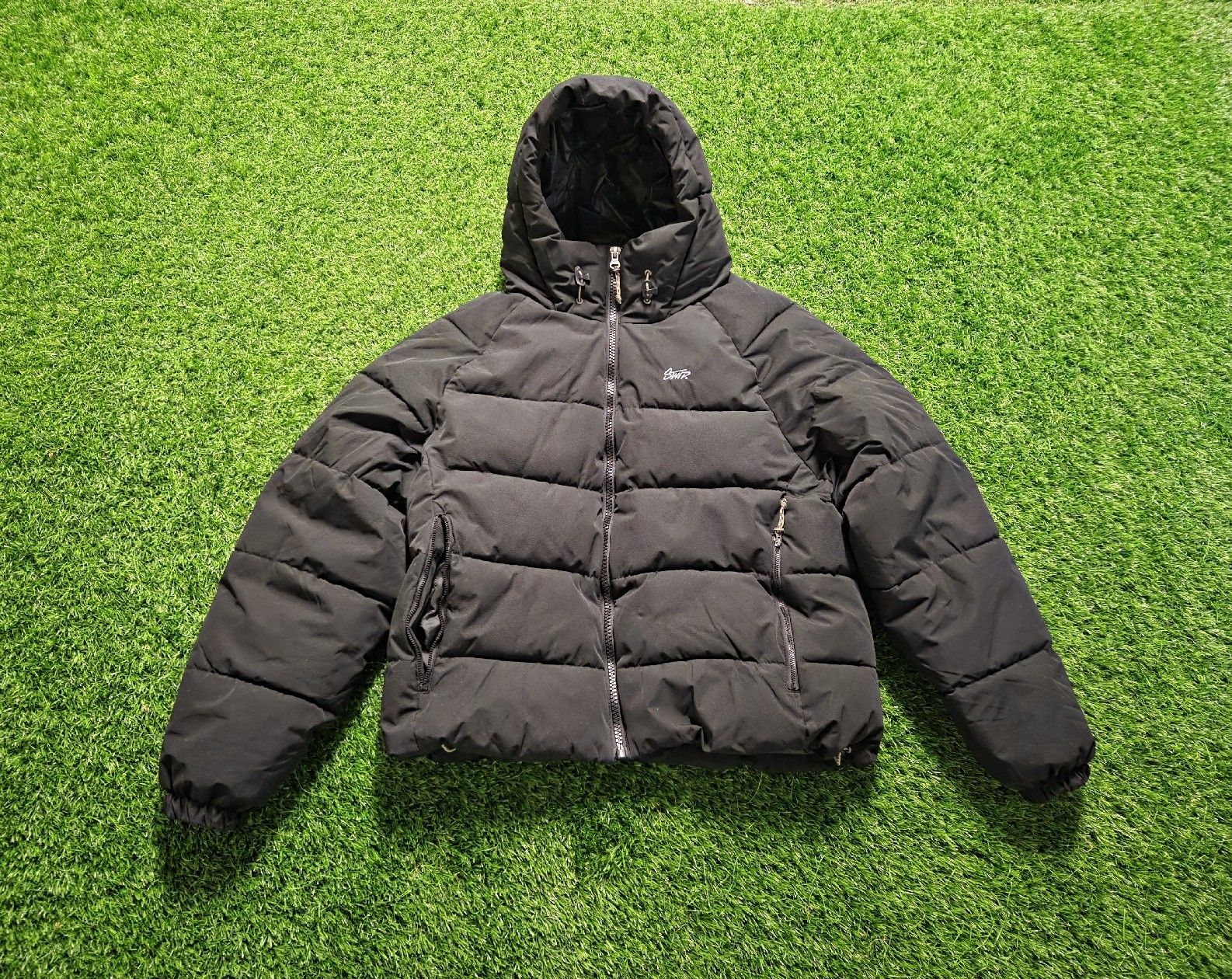 Pull&Bear Giacche: Pull & Bear Winterjacke Schwarz M – Usato da Buttisholz venduto da valiuga