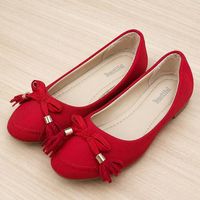 Rote Ballerinas, Gr. 37