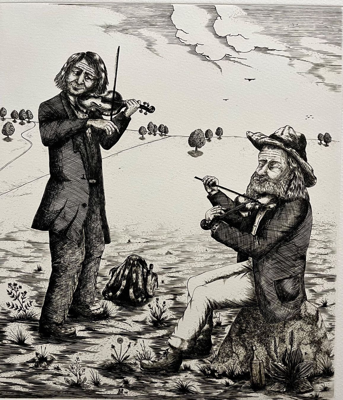 Grafica & Litografie: PETER STREICH RADIERUNG SIGNIERT NUMMERIERT – Usato da Gersau venduto da kunst-online