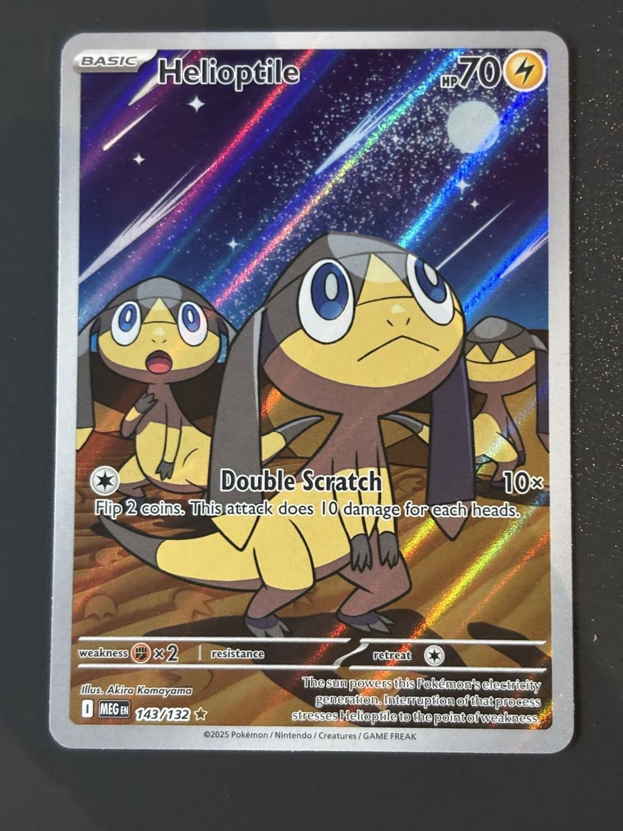 Pokémon Carte collezionabili: Carte Pokémon HELIOPTILE meg 143 – Nuovo (secondo la descrizione) da lausanne venduto da helderj