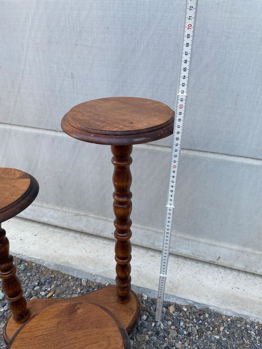 Portacandele: Blumenständer Holz 3 Ablagen – Usato da Dozwil venduto da Bach_4 1