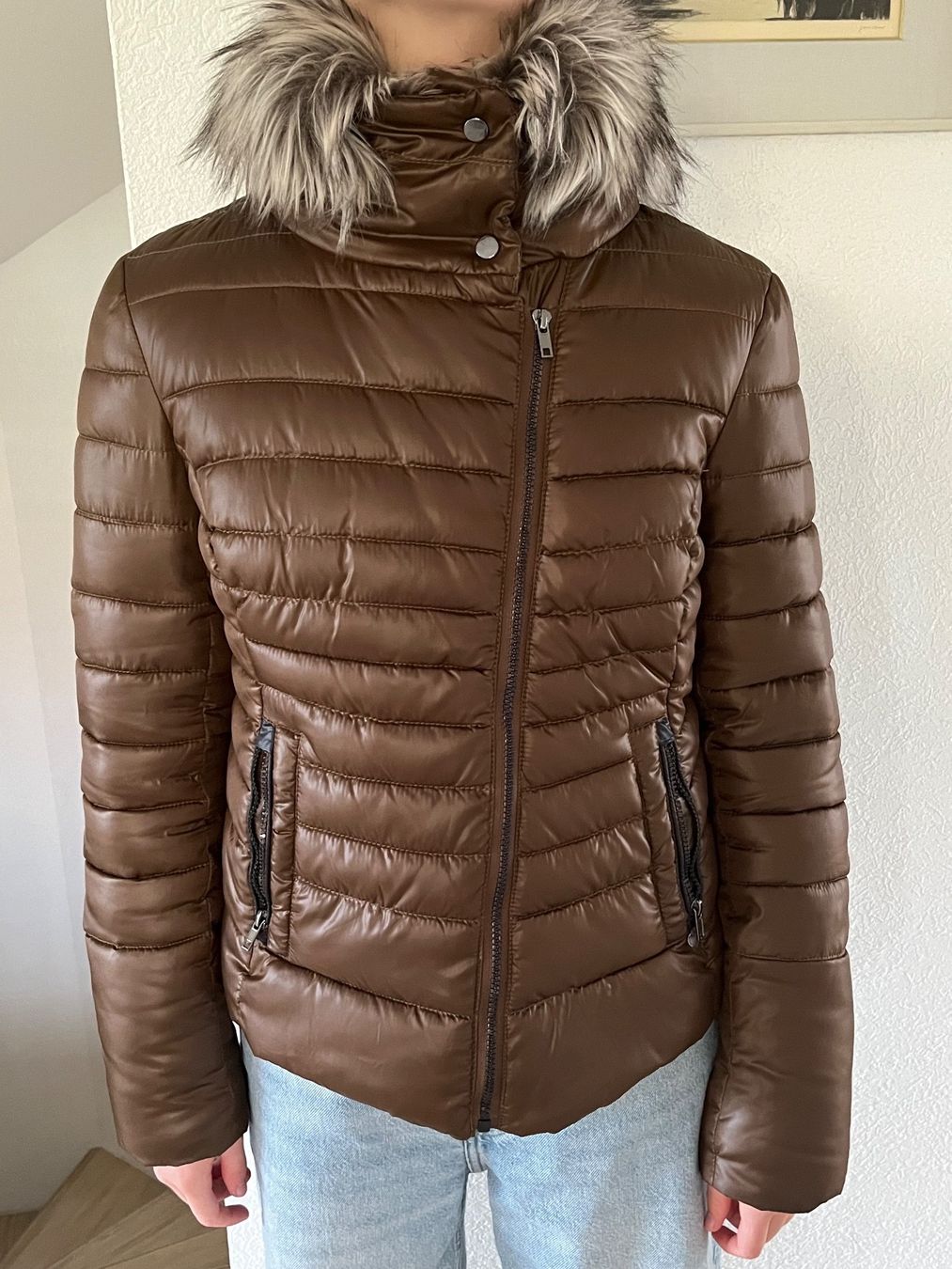 Giacche: Braune Steppjacke Gr. M – Usato da Marin-Epagnier venduto da Pastankl 8