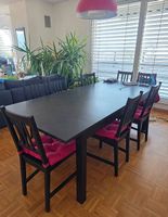 Table de salle à manger extensible avec 8 chaises - Ikea