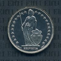 CHF___2.00 1994 stgl *nigelnagelneu! 2 Franken