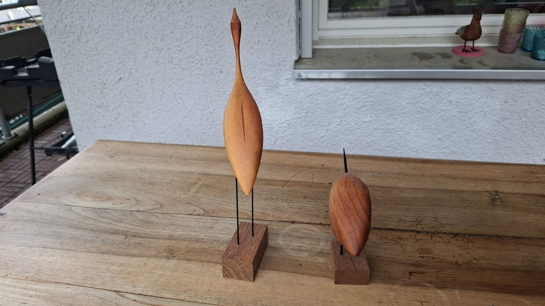 Alle Dekorationen: Zwei dekorative Holzvögel – Gebraucht aus Zürich von witike 4