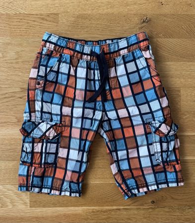 Coole karierte Sommer-Shorts , Grösse 128