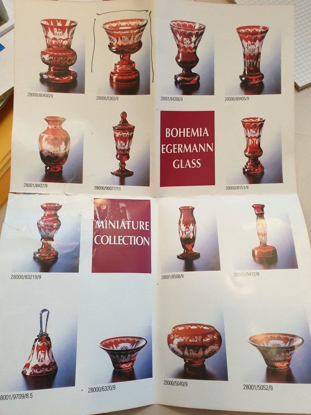 Vasi & Recipienti: antik gross KRISTALL-RUBINGLAS-VASE 29 – Nuovo (secondo la descrizione) da Tägerwilen venduto da Slodei 3