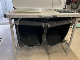 Camping-Küche mit Stauraum klappbar