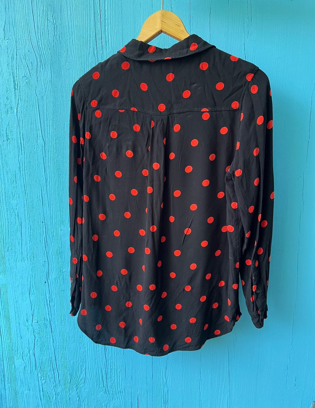 Camicette: Polka Dots Bluse aus Viskose – Usato da Windisch venduto da orangepanter 1