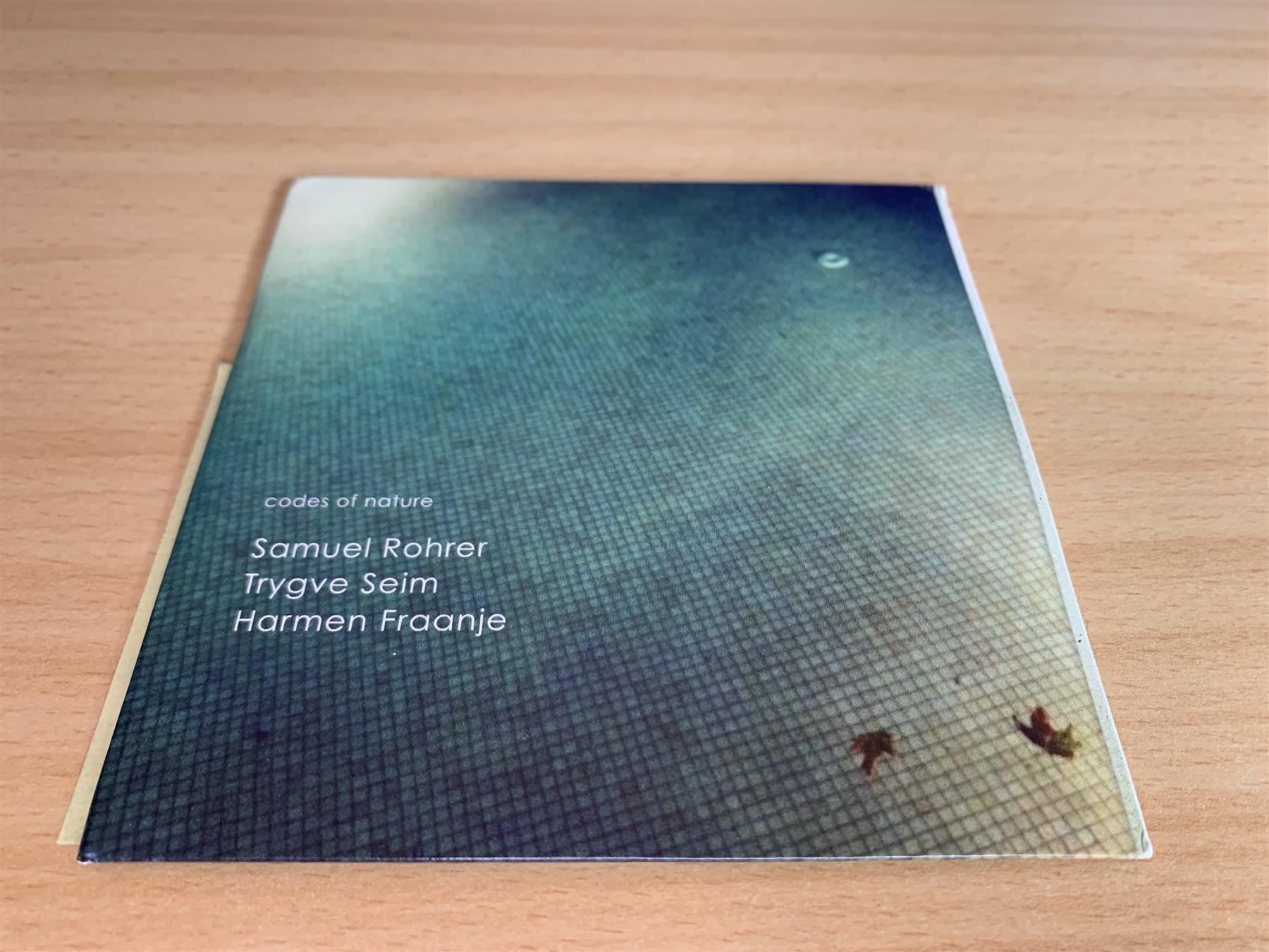 CD: codes of nature - Samuel Rohner, Trygve – Usato da Rikon im Tösstal venduto da Alpenmutz