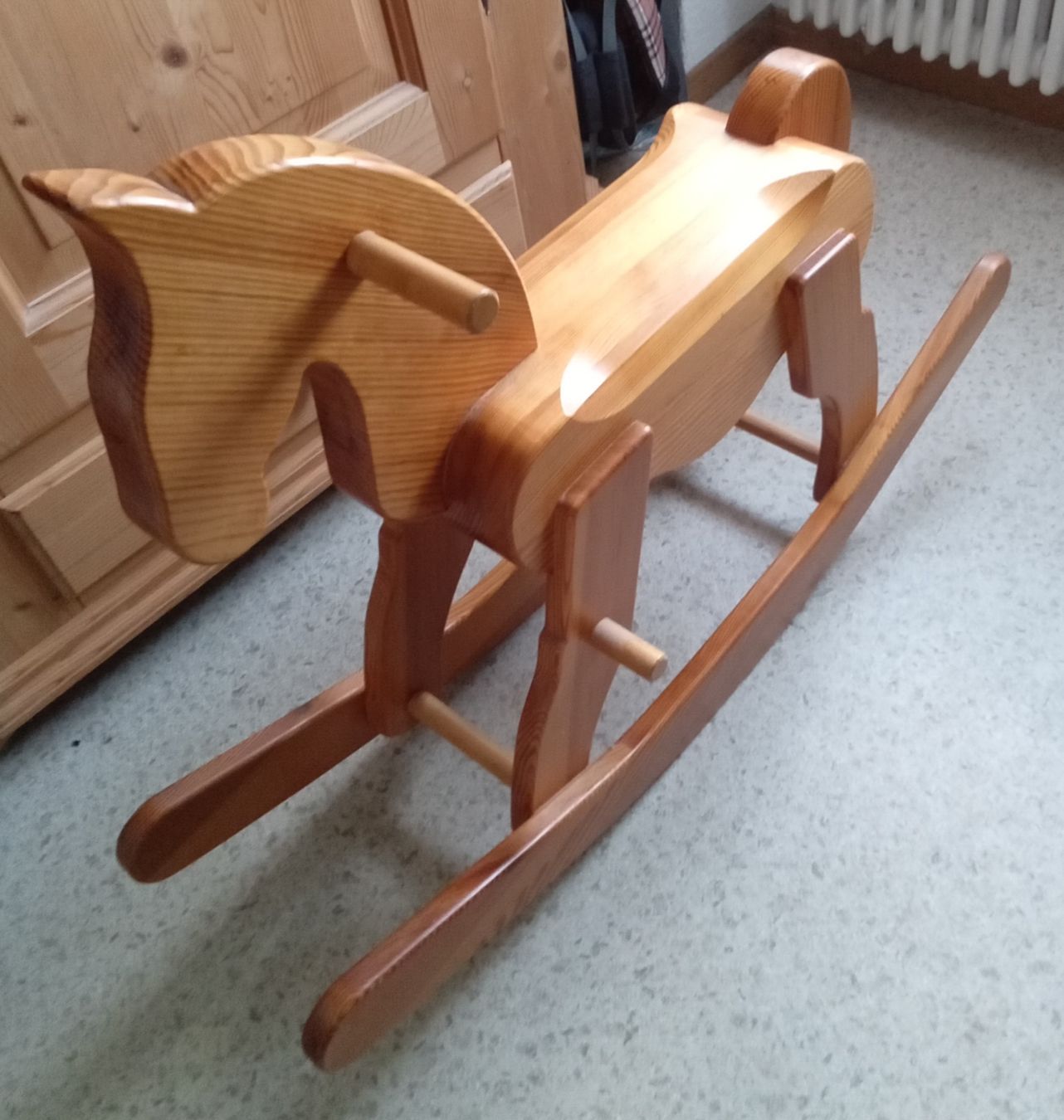 Spielzeuge: Schaukelpferd Holz – Gebraucht aus Hefenhofen von citroen62 1