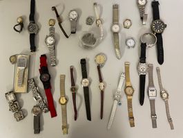 lots de montre a quartz et mecanique