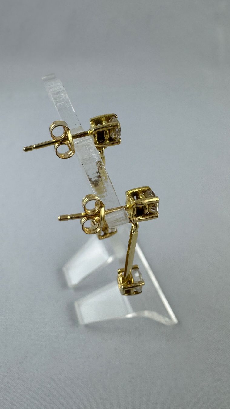 Ohrringe & -stecker: Ohrstecker in 750 Gold / 18 Karat AKTION BIS 15. JULI!!! – Gebraucht aus kreuzlingen von fantasy_schmuck 2